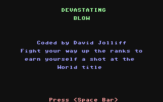 Devastating Blow — sstitle (WOR)