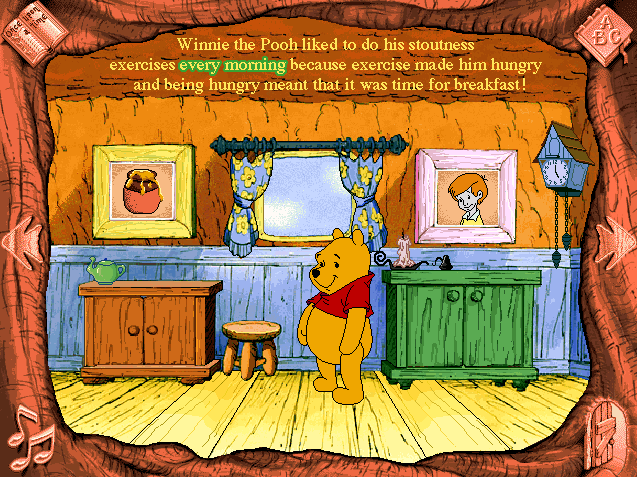 Disney's Animated Storybook: Winnie the Pooh and the Honey Tree — ss (WOR)