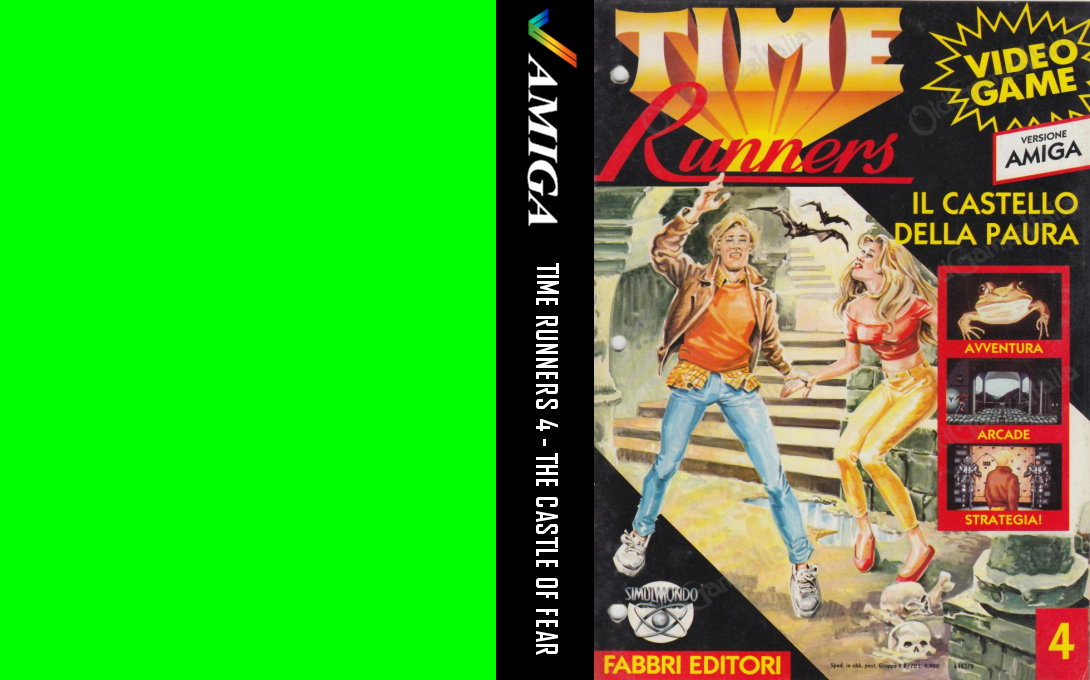 Time Runners 4 - The Castle of Fear — box-texture (IT)