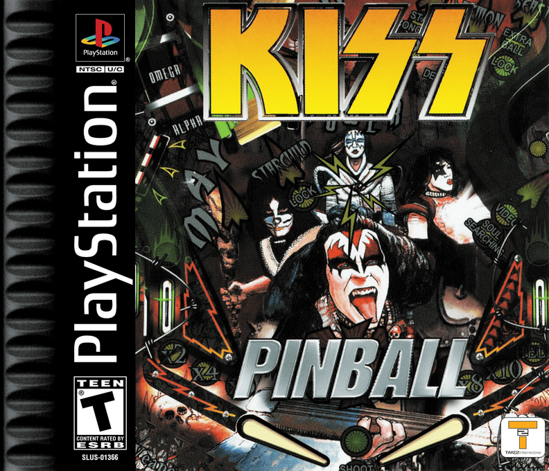 Kiss Pinball box art