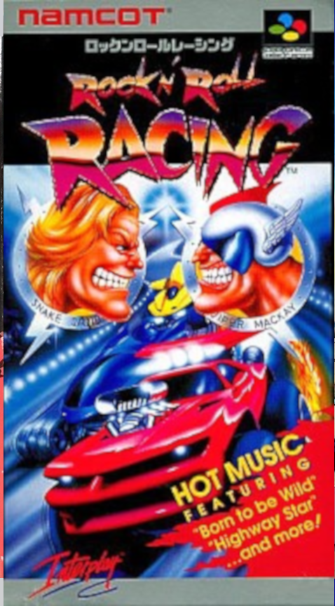 Rock N' Roll Racing — box-2D (JP)