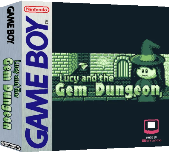Lucy and the Gem Dungeon — box-3D (WOR)