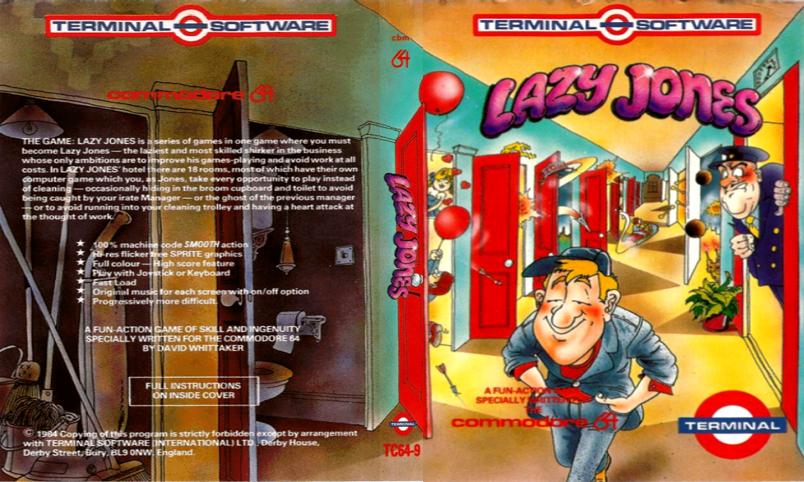 Lazy Jones — box-texture (EU)