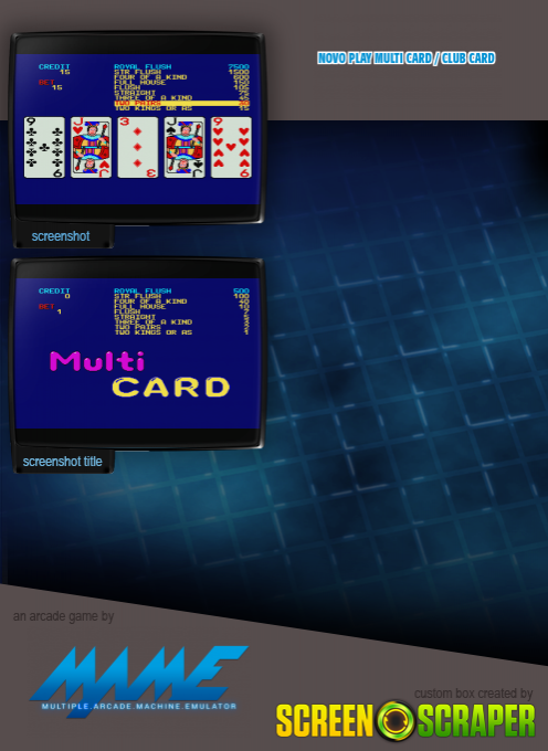 Novo Play Multi Card / Club Card — box-2D-back (SS)