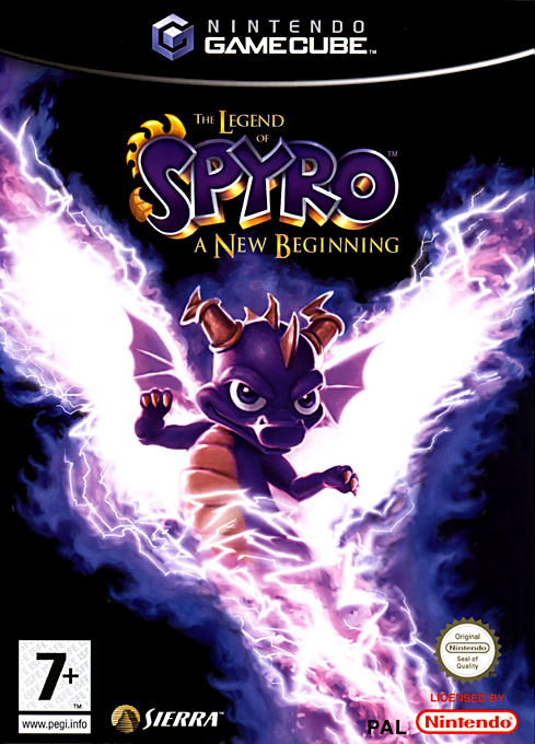 Legend of Spyro, The - A New Beginning — box-2D (FR)