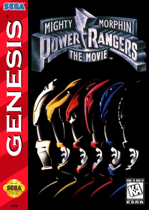 Mighty Morphin Power Rangers - The Movie box art