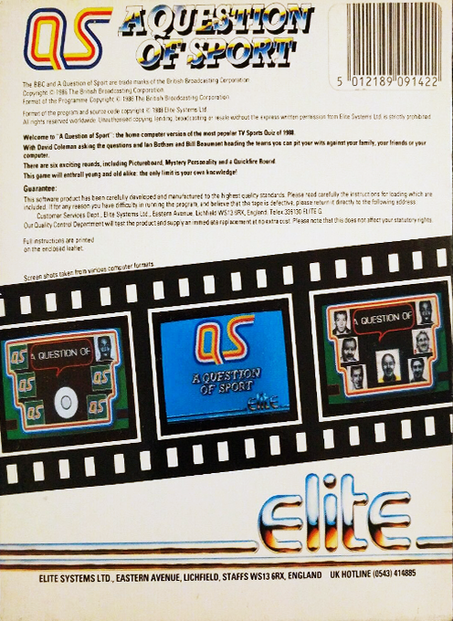 Question of Sport, A — box-2D-back (WOR)