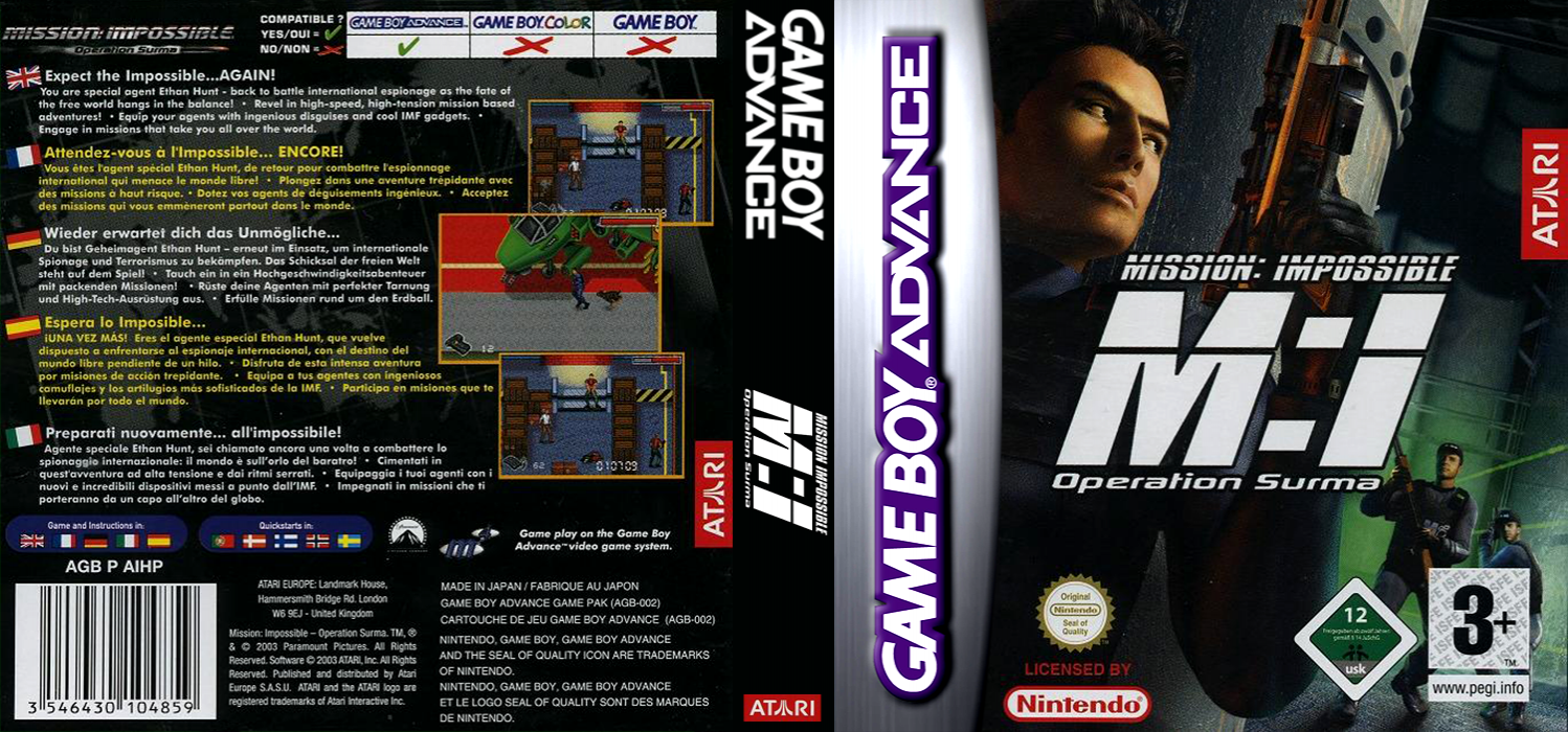 Mission - Impossible - Operation Surma — box-texture (EU)