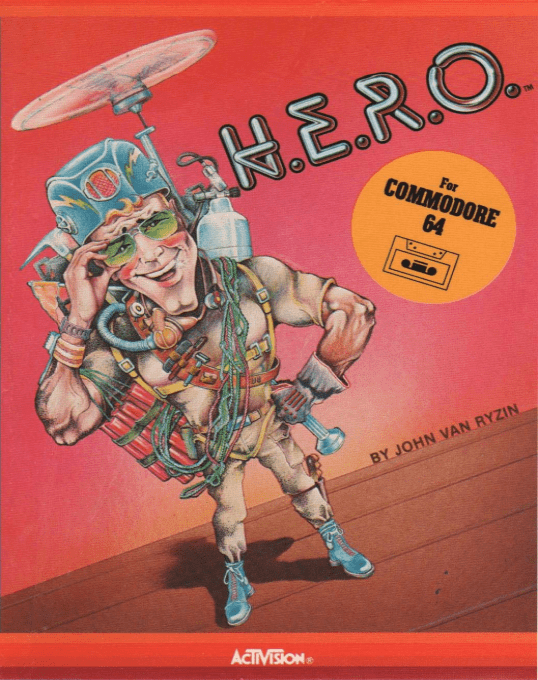 H.E.R.O.: Helicopter Emergency Rescue Operation — box-2D (EU)