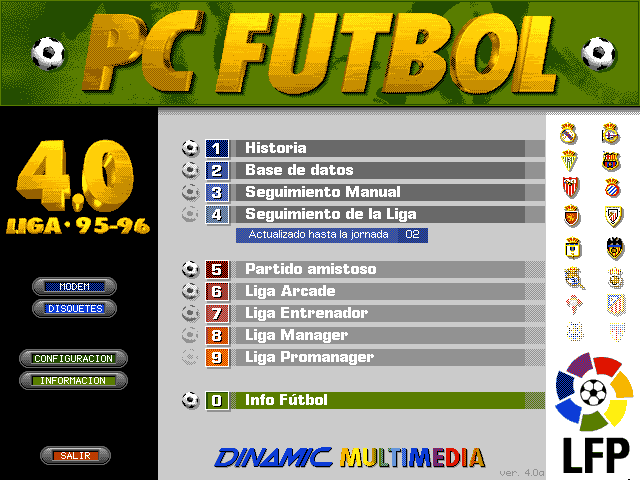Pc Futbol 4.0 — sstitle (SP)
