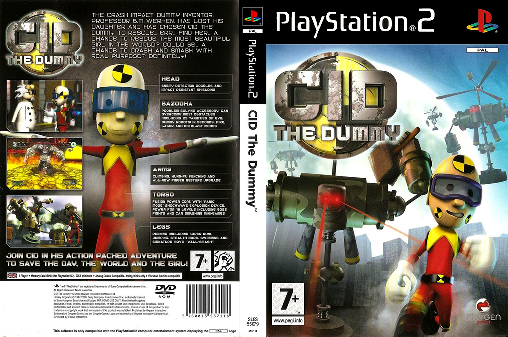 CID the Dummy — box-texture (EU)