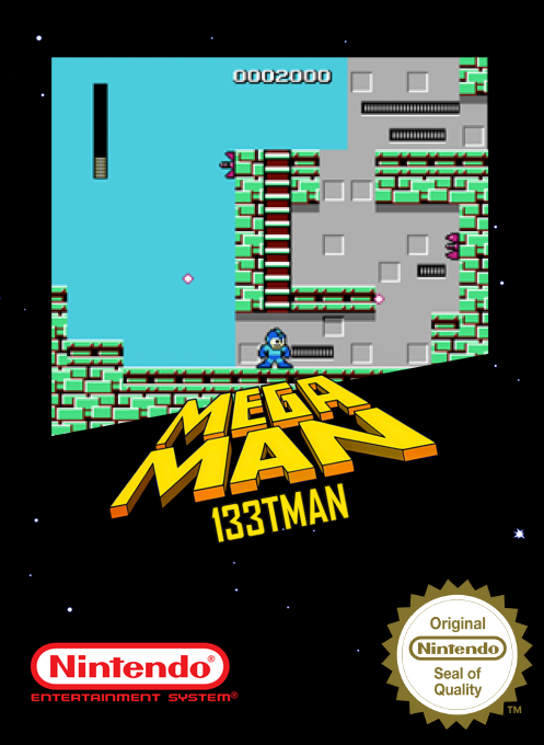 MegaMan : 133TMAN box art