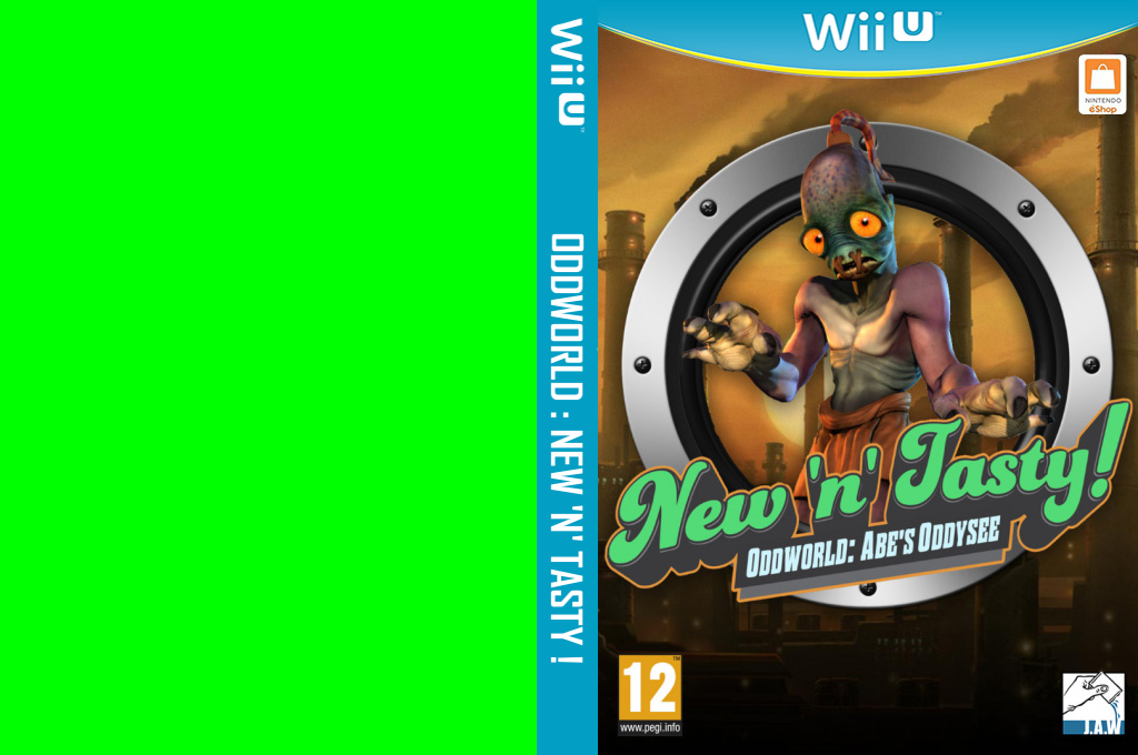 Oddworld - New 'n' Tasty ! — box-texture (EU)
