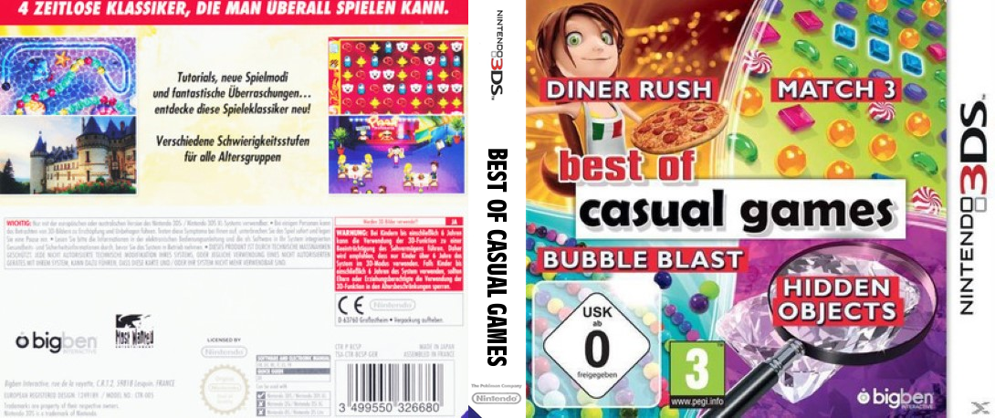 Best of Casual Games — box-texture (DE)