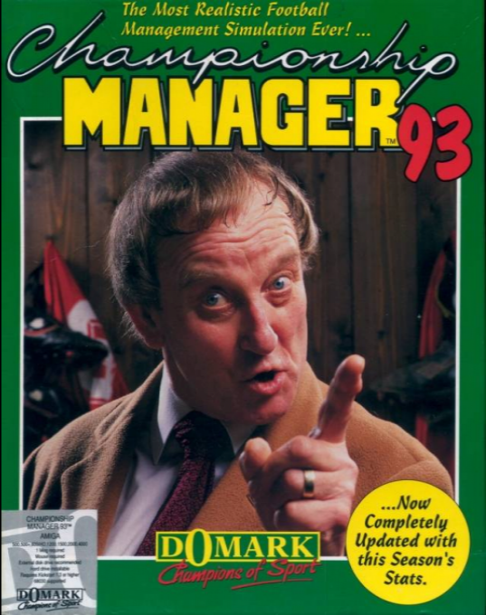 Championship Manager '93 box art
