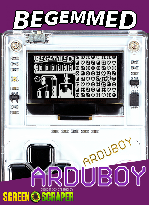 Begemmed box art