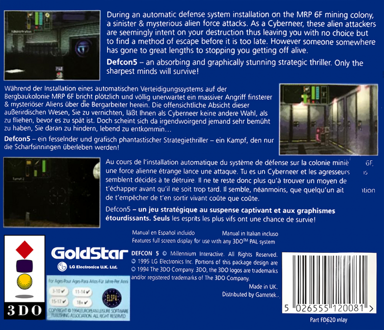 Defcon 5 — box-2D-back (EU)