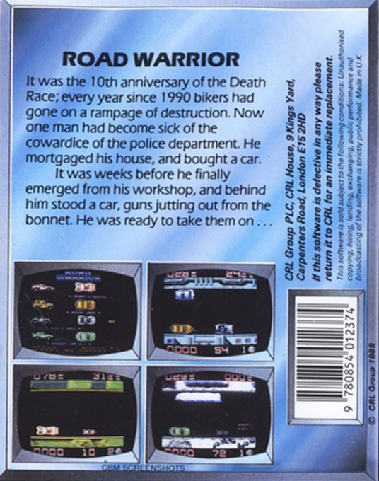 Road Warrior — box-2D-back (EU)