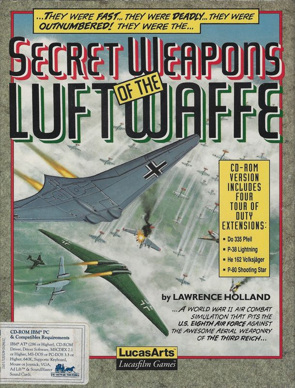 Secret Weapons Of The Luftwaffe box art
