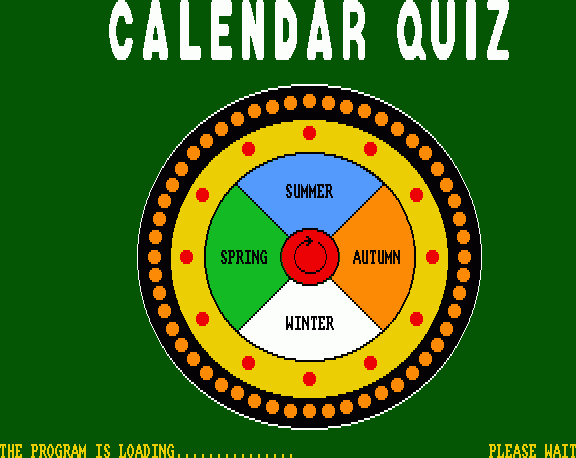 Calendar Quiz — sstitle (WOR)