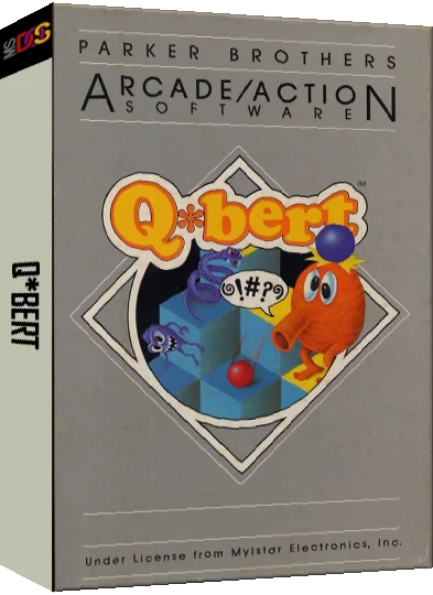 Qbert — box-3D (US)
