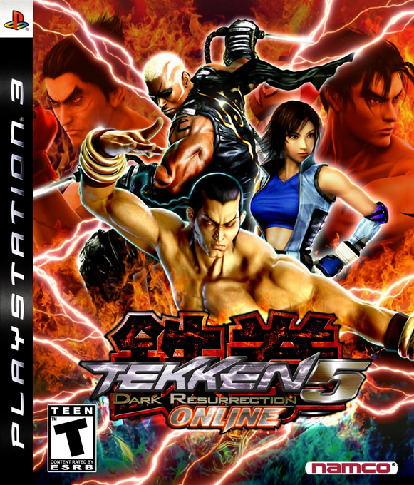 Tekken 5 - Dark Resurrection box art