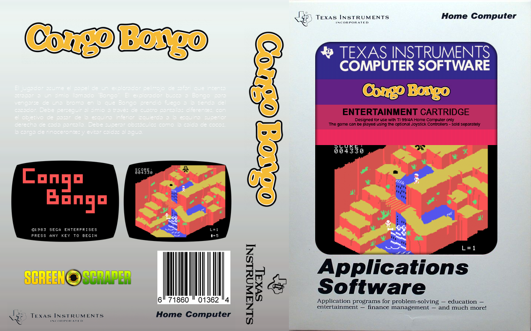 Congo Bongo — box-texture (SS)