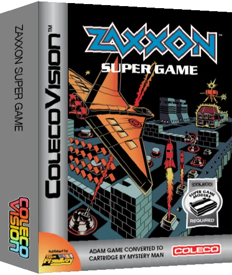 Zaxxon Super Game — box-3D (WOR)
