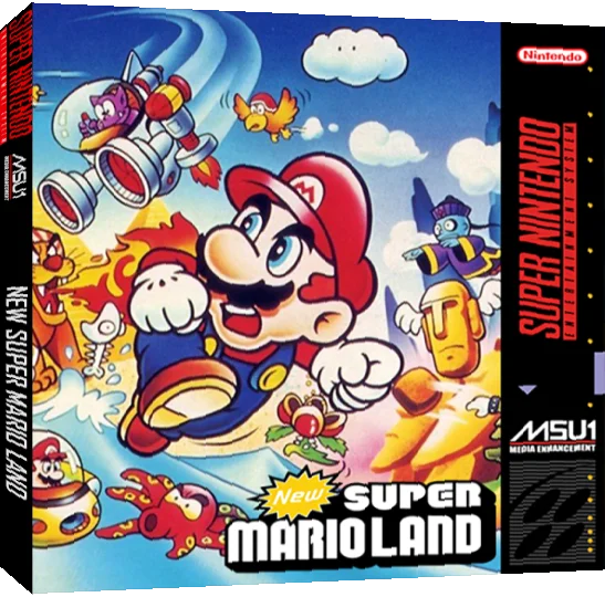 New Super Mario Land — box-3D (WOR)