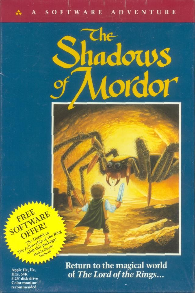 Shadows Of Mordor, The box art
