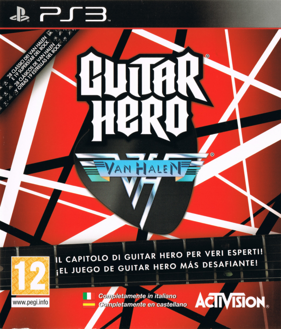 Guitar Hero - Van Halen — box-2D (IT)