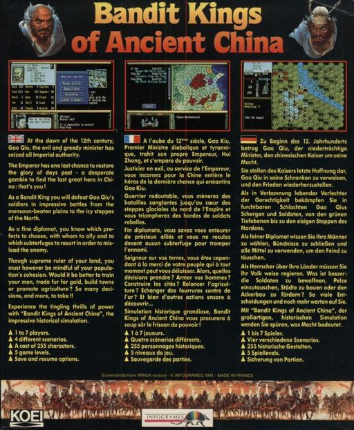 Bandit Kings of Ancient China — box-2D-back (WOR)