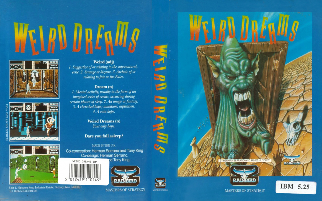 Weird Dreams — box-texture (EU)
