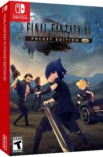 Final Fantasy 15 - Pocket Edition HD — box-3D (US)