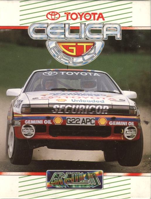 Toyota Celica Gt Rally box art