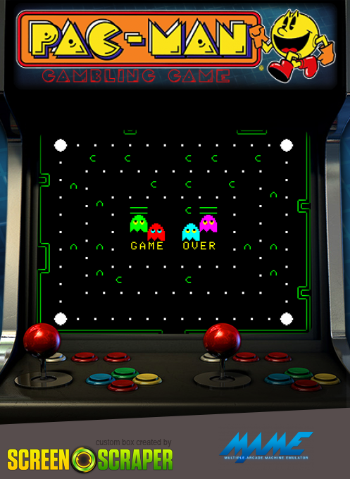 Unknown Pac-man Gambling Game box art