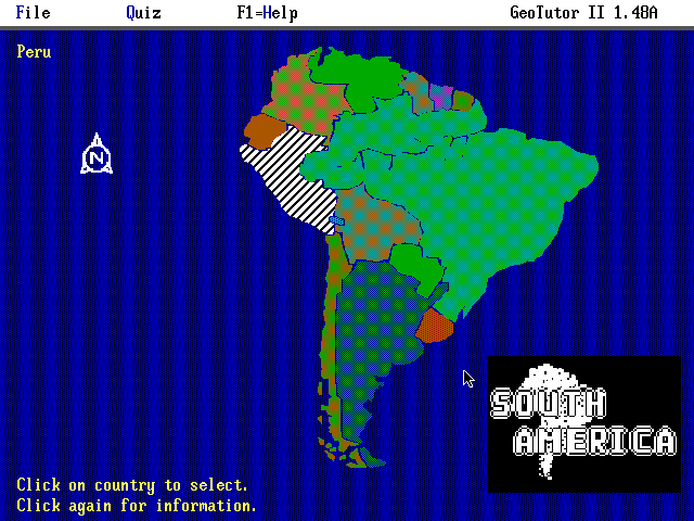 Geotutor II : South America — ss (WOR)