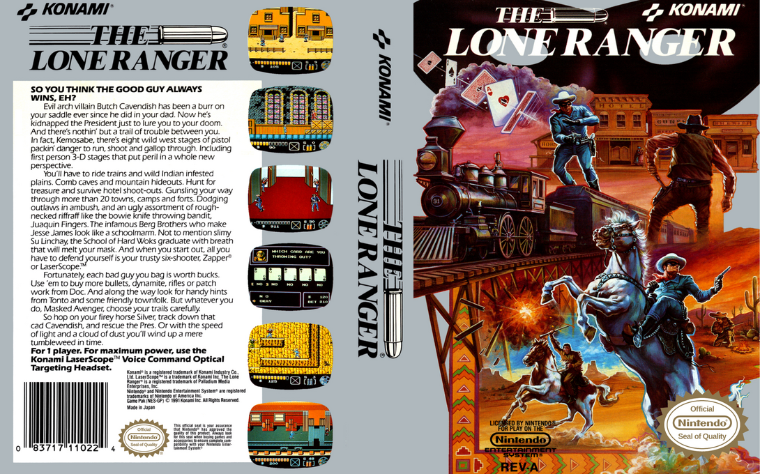 Lone Ranger, The — box-texture (US)