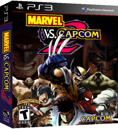 Marvel vs. Capcom 2 - New Age of Heroes — box-3D (US)