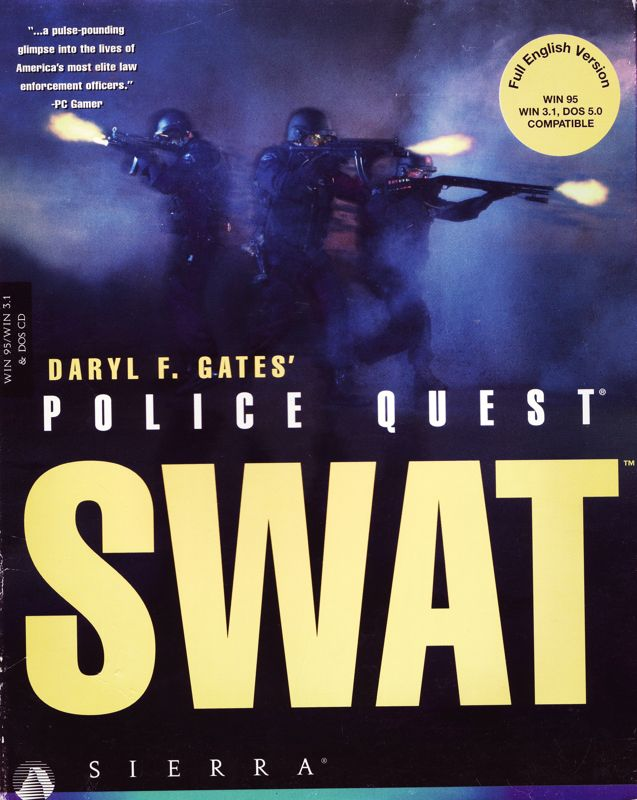 Police Quest SWAT — box-2D (EU)
