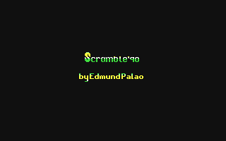 Scramble '90 — sstitle (WOR)