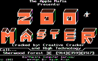 Zoo Master — sstitle (WOR)
