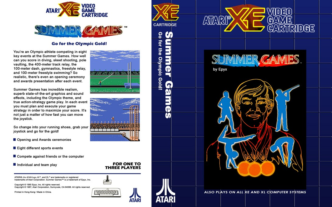 Summer Games — box-texture (US)
