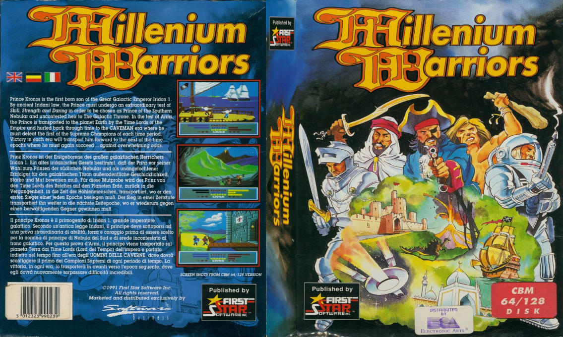 Millenium Warriors — box-texture (EU)