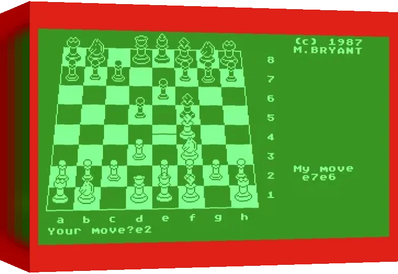 Colossus Chess 4.1 — box-3D (WOR)