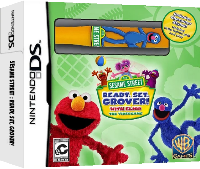 Sesame Street - Ready, Set, Grover! — box-3D (US)