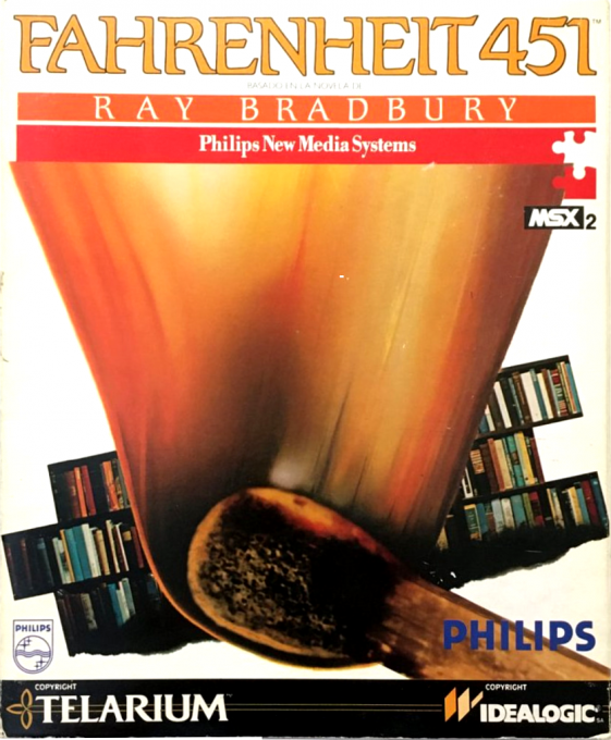 Fahrenheit 451 box art