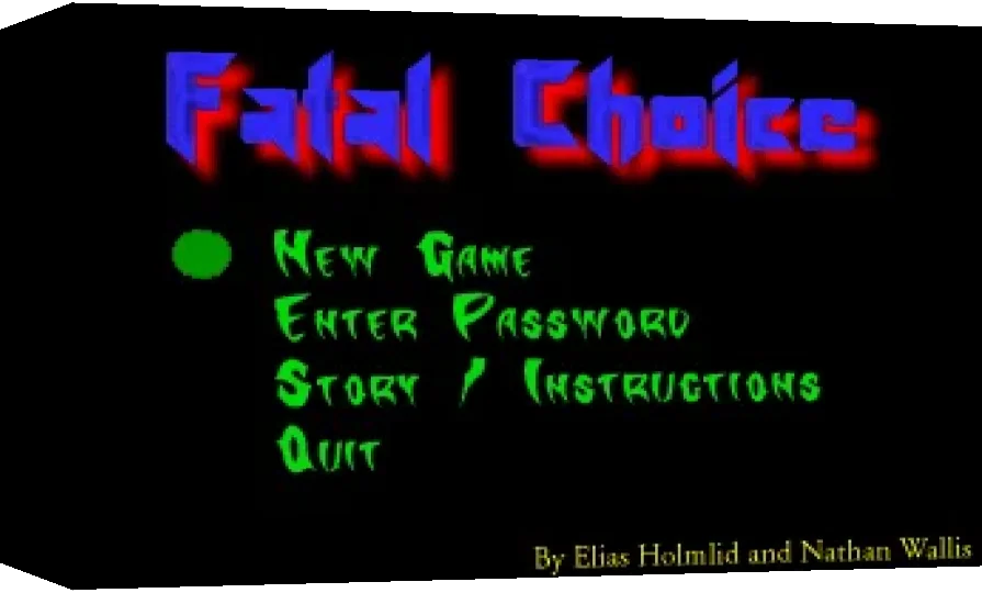 Fatal Choice — box-3D (WOR)