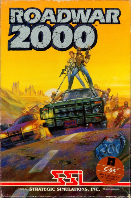 Roadwar 2000 box art