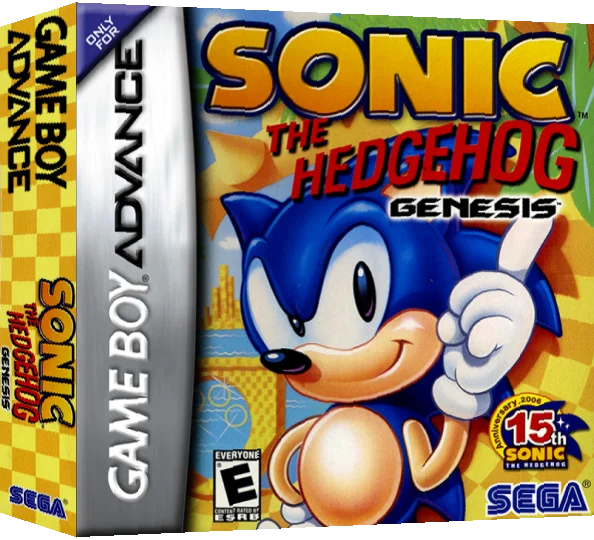 Sonic The Hedgehog - Genesis — box-3D (US)